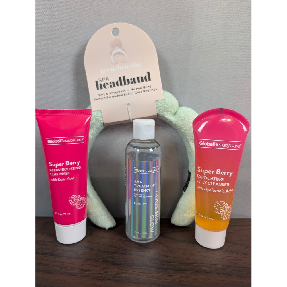 Global Beauty Care Skincare 4 PC Set Women Multicolor New